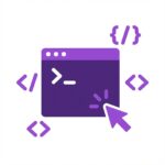 Symbol f&uuml;r Programmierung und Codeentwicklung